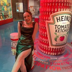 Birdy Grey Mia S Shiny Satin Olive